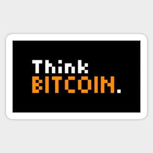 Think Bitcoin Sticker